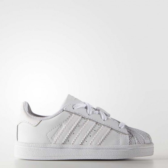 Kids White Ftw/White Adidas Originals Superstar Shoes 512WXVMU