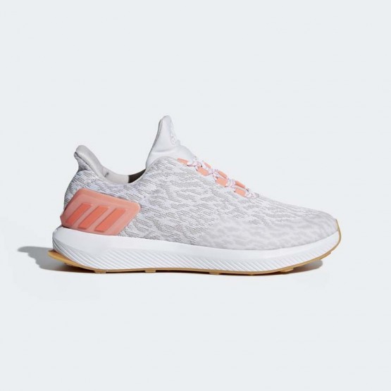 Kids White/Chalk Pearl/Chalk Coral Adidas Rapidarun Uncaged Running Shoes 589IQVCH