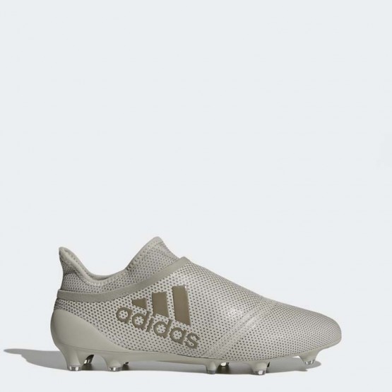 Mens Light Grey Adidas X 17+ Purespeed Firm Ground Cleats Soccer Cleats 600XNZUM