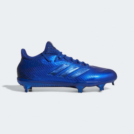 Mens Collegiate Royal/White Adidas Adizero Afterburner 4 Cleats Baseball Shoes 675XPNGW