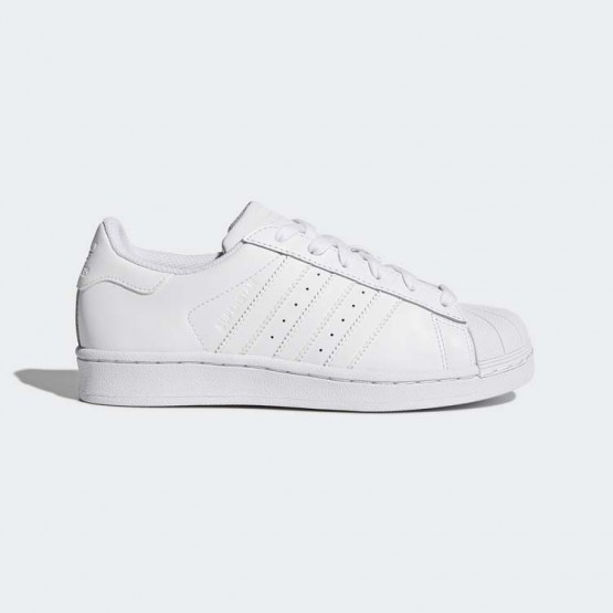 Kids White Ftw/White Adidas Originals Superstar Shoes 678GEDLY