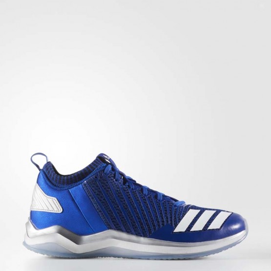 Mens Collegiate Royal/White/Air Force Blue Adidas Icon Trainer Training Shoes 698QAGLI