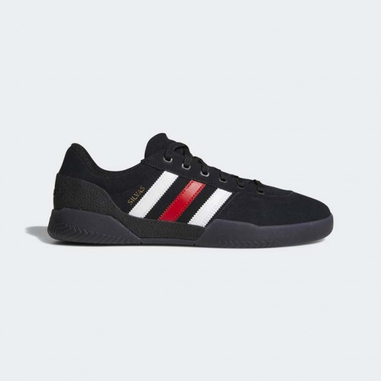 Mens Core Black/Scarlet/White Adidas Originals City Cup Shoes 728CIOGQ