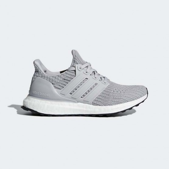 Kids Grey/Black Adidas Ultraboost Running Shoes 864FLHRC