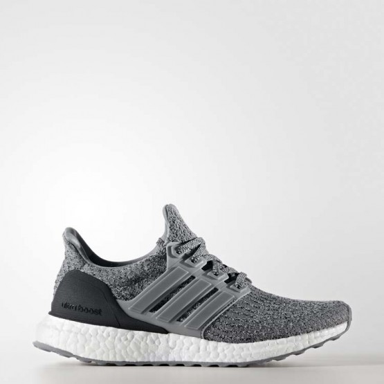 Kids Grey Adidas Ultraboost Running Shoes 972GJKUP