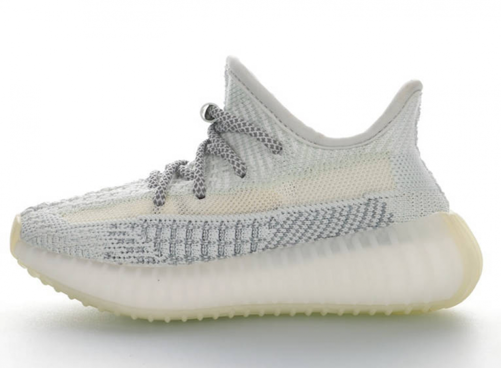 Kids Adidas Yeezy Boost 350 V2 Cloud White FW5317