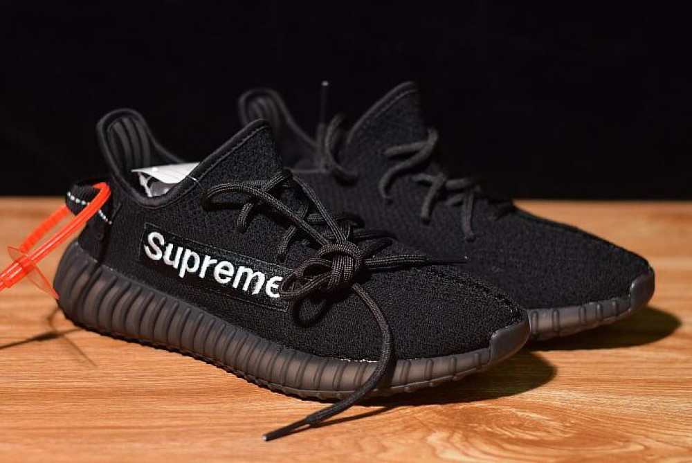 Supreme x Yeezy Boost 350 V2 Black White F36924